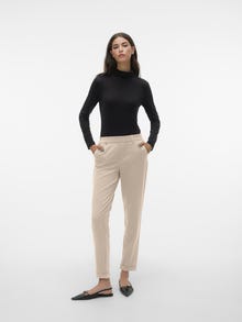 Vero Moda VMMAYA Middels høy midje Bukser -Cement - 10225280