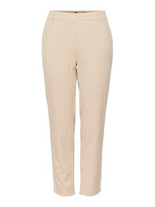 Vero Moda VMMAYA Mid waist Trousers -Irish Cream - 10225280