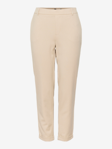 Vero Moda VMMAYA Mid waist Trousers -Irish Cream - 10225280
