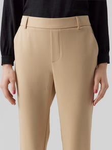 Vero Moda VMMAYA Mid waist Trousers -Irish Cream - 10225280