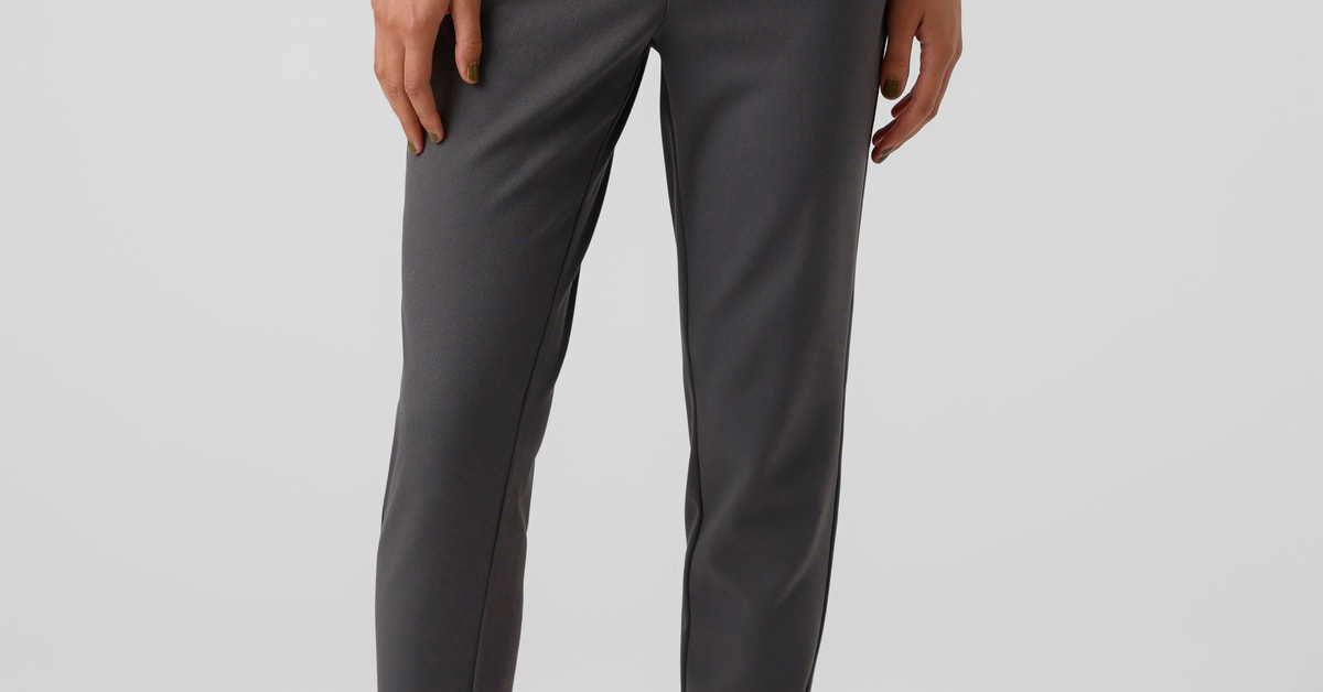 VERO MODA Dam Byxor VMMaya - Moon Rock MELANGE