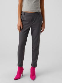 Vero Moda VMMAYA Middels høy midje Bukser -Asphalt - 10225280