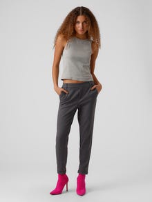 Vero Moda VMMAYA Middels høy midje Bukser -Asphalt - 10225280