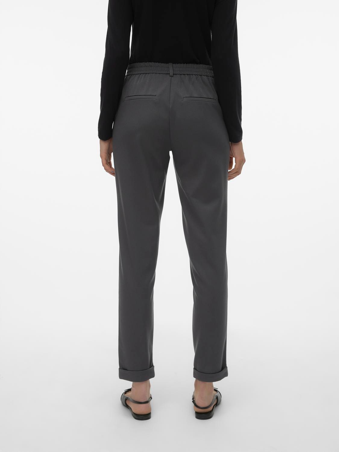 Vero Moda VMMAYA Cintura media Pantalones -Grey Pinstripe - 10225280