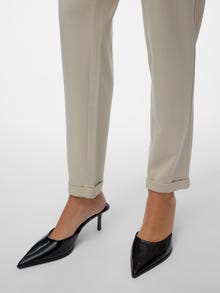 Vero Moda VMMAYA Mid waist Trousers -Oatmeal - 10225280