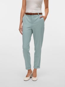 Vero Moda VMMAYA Mid waist Trousers -Gray Mist - 10225280