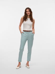 Vero Moda VMMAYA Mid waist Trousers -Gray Mist - 10225280