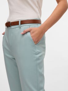 Vero Moda VMMAYA Mid waist Trousers -Gray Mist - 10225280