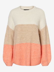 Vero Moda VMBERKOSTRIPE Pullover -Birch - 10225377