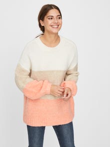Vero Moda VMBERKOSTRIPE Pullover -Birch - 10225377