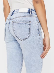 Vero Moda VMLYDIA Padajoče Ozka in oprijeta oblačila Kavbojke -Light Blue Denim - 10225481