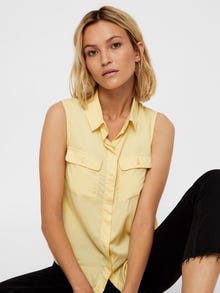 Vero Moda VMTESSA Shirt -Mellow Yellow - 10225509