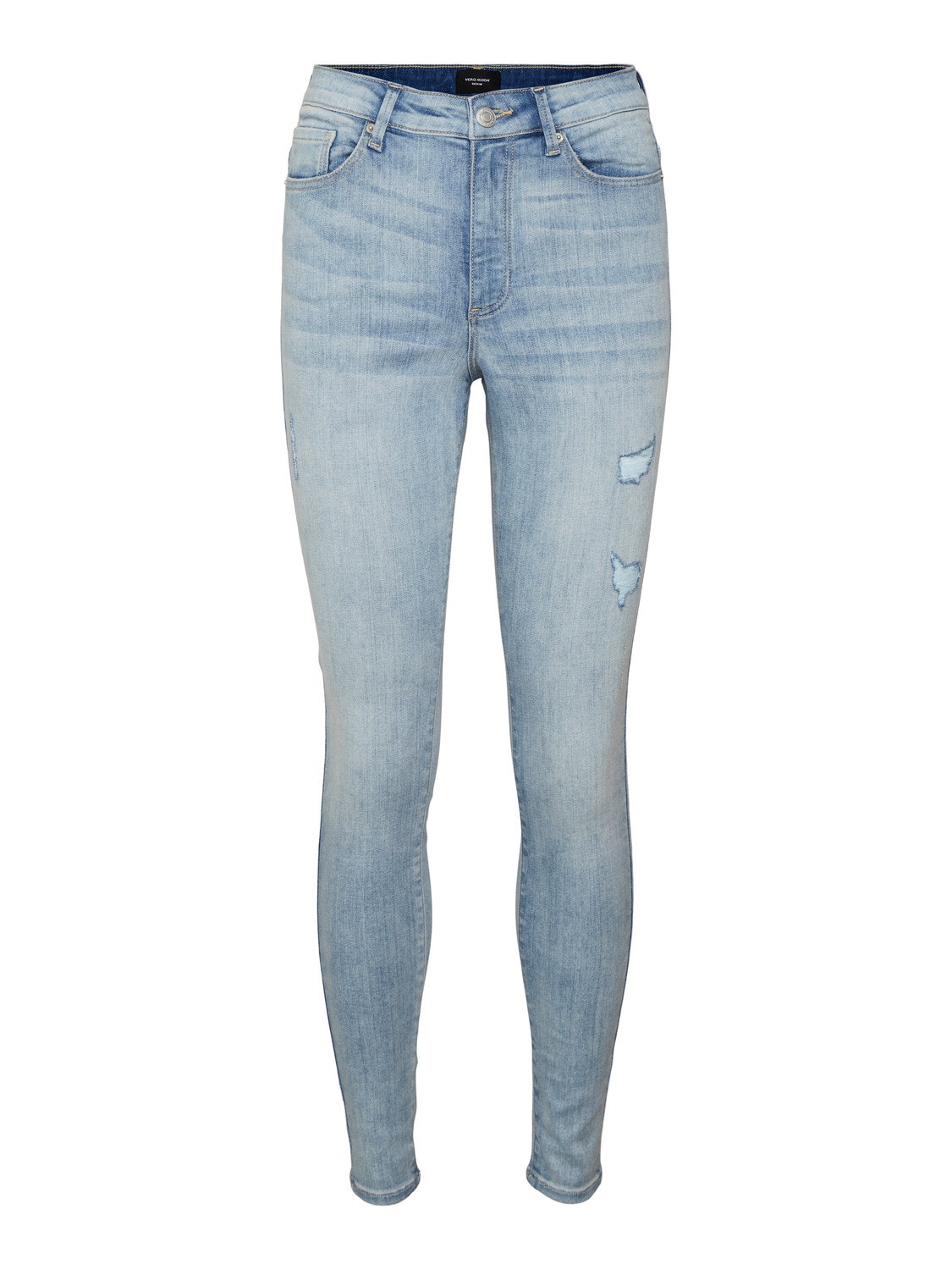 Vero Moda VMSOPHIA High rise Skinny Fit Jeans -Light Blue Denim - 10225526