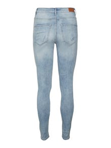 Vero Moda VMSOPHIA Hohe Taille Skinny Fit Jeans -Light Blue Denim - 10225526