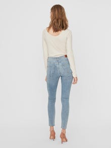Vero Moda VMSOPHIA Vita alta Skinny Fit Jeans -Light Blue Denim - 10225526