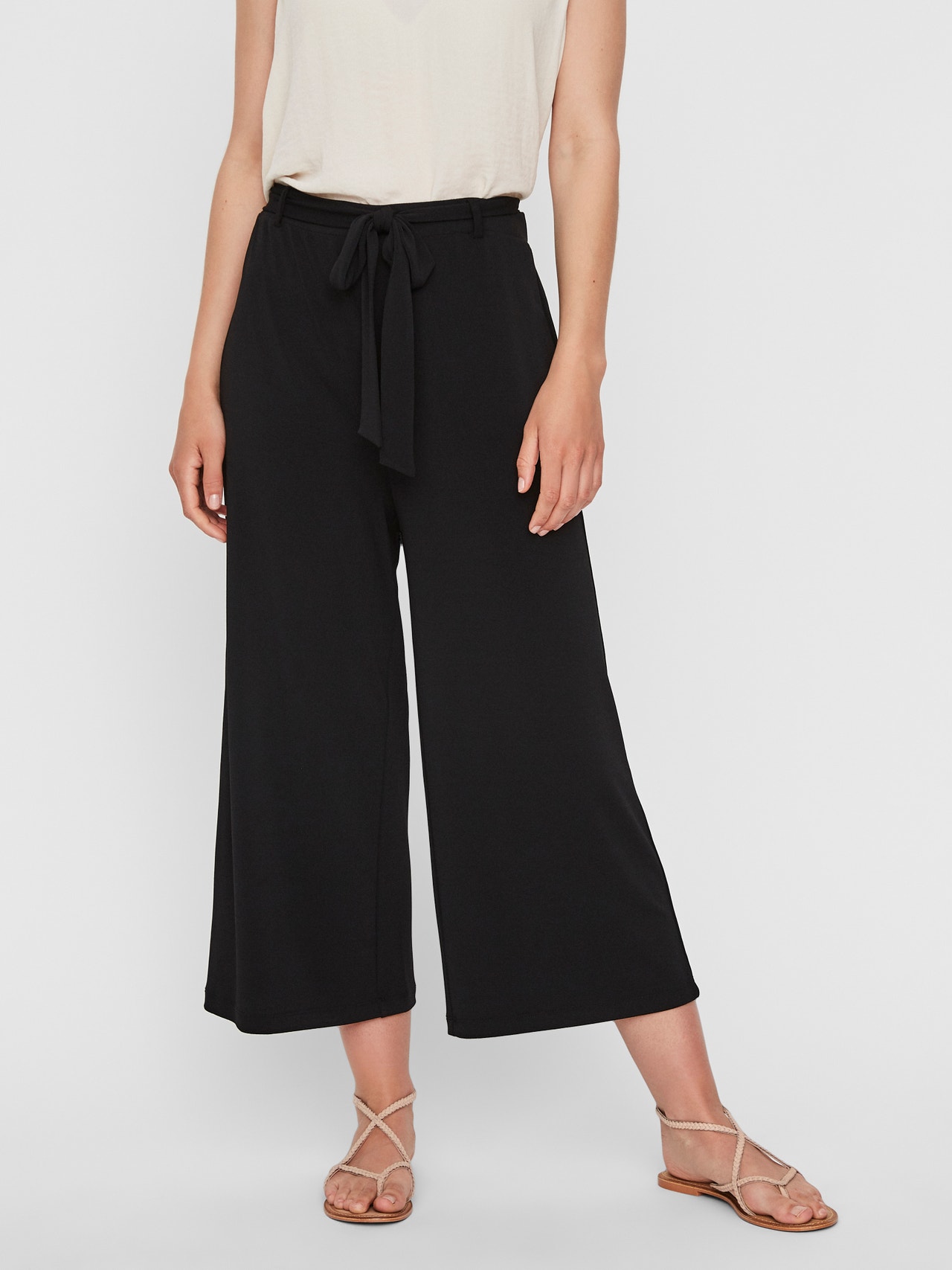 Vero Moda VMMILLA Taille haute Pantalons -Black - 10225914
