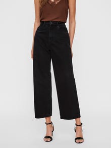 Vero Moda VMKATHY Wide fit Jeans -Black - 10225964