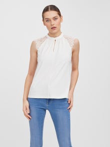 Vero Moda VMMILLA Top -Snow White - 10226072