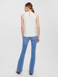 Vero Moda VMMILLA Tops -Snow White - 10226072