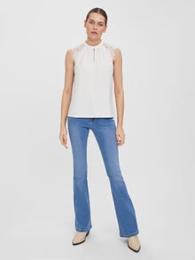 Vero Moda VMMILLA Tops -Snow White - 10226072