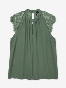 Vero Moda VMMILLA Top -Laurel Wreath - 10226072