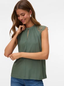Vero Moda VMMILLA Top -Laurel Wreath - 10226072