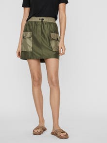 Vero Moda VMSIENNA Kurzer Rock -Ivy Green - 10226154