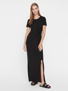 Vero Moda VMAVA Lang kjole -Black - 10226318