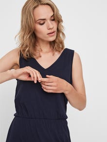 Vero Moda VMHENIREBECCA Lång klänning -Night Sky - 10226333