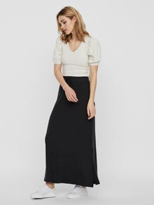 Vero Moda VMAVA Long skirt -Black - 10226463