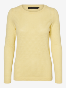 Vero Moda VMMINNIECARE Pulovr -Pale Banana - 10226884