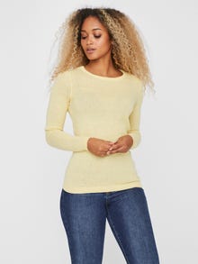 Vero Moda VMMINNIECARE Pulovr -Pale Banana - 10226884