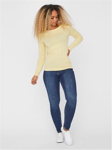 Vero Moda VMMINNIECARE Pulovr -Pale Banana - 10226884