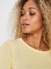 Vero Moda VMMINNIECARE Pulovr -Pale Banana - 10226884