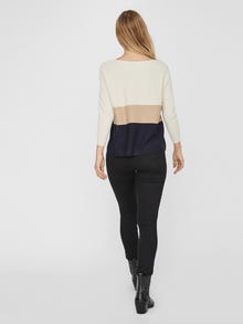 Vero Moda VMNELLIE Pullover -Birch - 10227085
