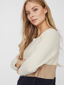 Vero Moda VMNELLIE Pullover -Birch - 10227085