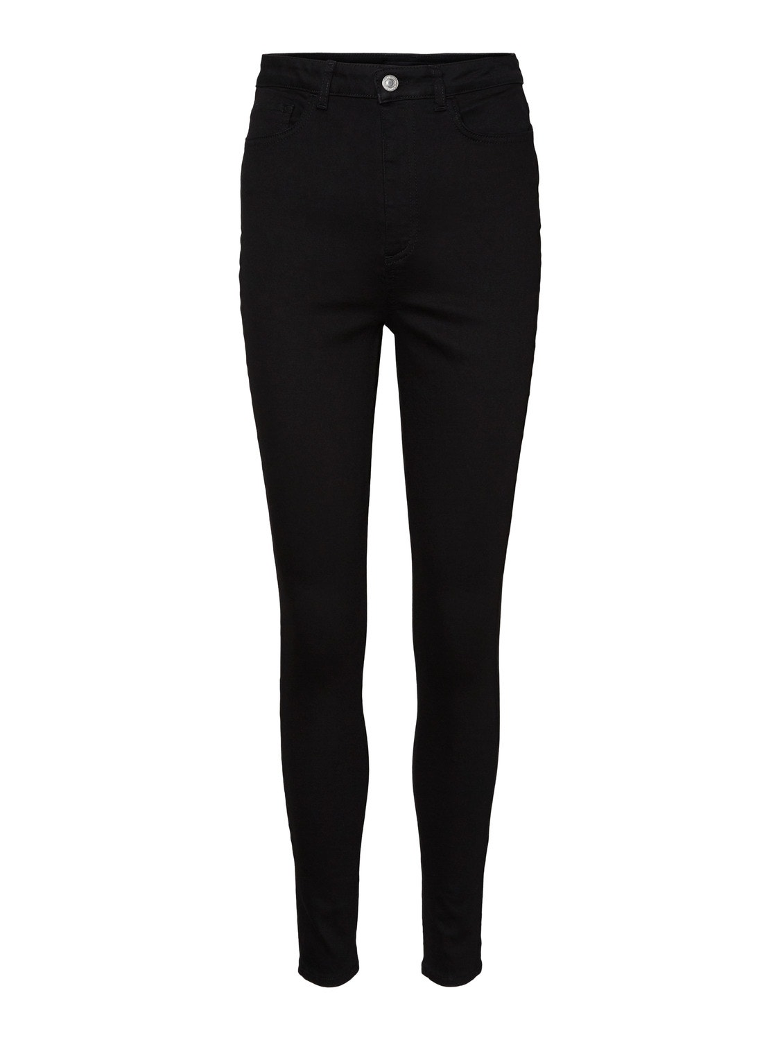 VMSANDRA Super high rise Skinny Fit Jeans | Black | Vero Moda®