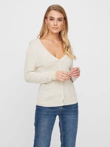 Vero Moda VMNELLIE Cardigans en maille -Birch - 10228457