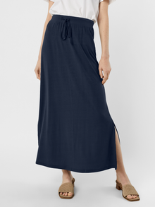 Vero Moda VMAVA Long Skirt -Navy Blazer - 10228460