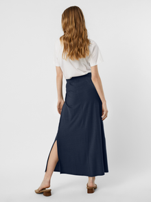 Vero Moda VMAVA Long Skirt -Navy Blazer - 10228460