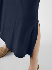 Vero Moda VMAVA Long Skirt -Navy Blazer - 10228460