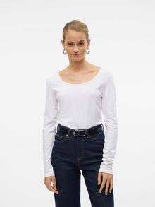 Vero Moda VMMAXI T-shirts -Bright White - 10228809