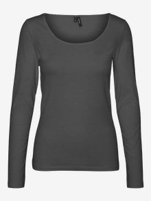 Vero Moda VMMAXI T-Shirt -Dark Grey Melange - 10228809