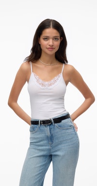 VMINGE Tank-Top | Weiß | Vero Moda®