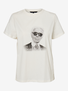 Vero Moda VMKARLA T-Shirt -Snow White - 10229549