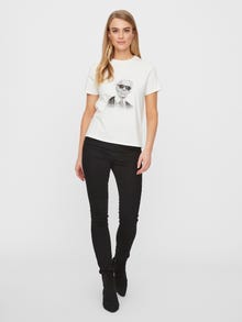Vero Moda VMKARLA T-shirts -Snow White - 10229549