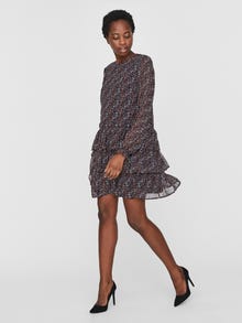 Vero Moda VMLULU Kurzes Kleid -Night Sky - 10229657