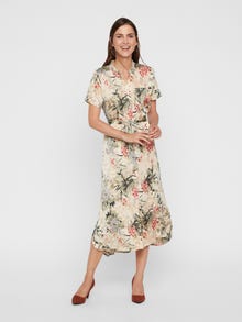 Vero Moda VMIRIS Langes Kleid -Snow White - 10229666