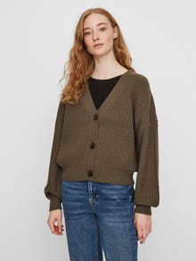 Vero Moda VMLEA Gebreid vest -Bungee Cord - 10230008