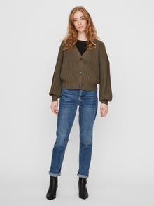 Vero Moda VMLEA Gebreid vest -Bungee Cord - 10230008